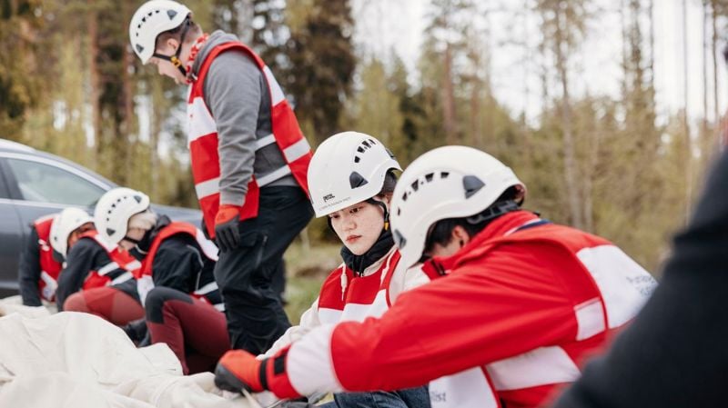 Collaboration between the Finnish Red Cross and the Guides and Scouts of Finland