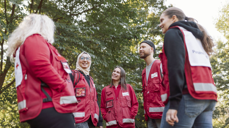 Support for volunteering