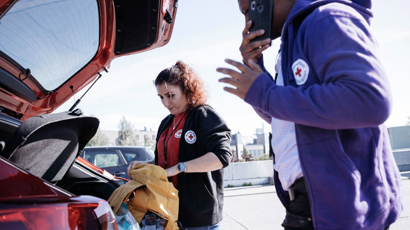 Undocumented People and the Red Cross training